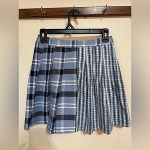 btween Plaid Blue skirt